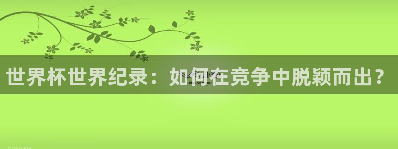 世界杯预选赛欧洲赛区赛程:世界杯世界纪录:如何在竞争中脱颖而出?
